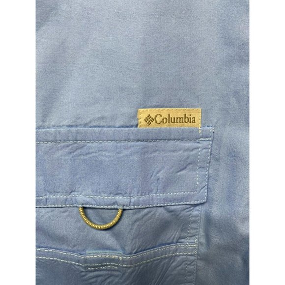 Columbia Men's Short Sleeve Button Up Size X-Large - Picture 2 of 5